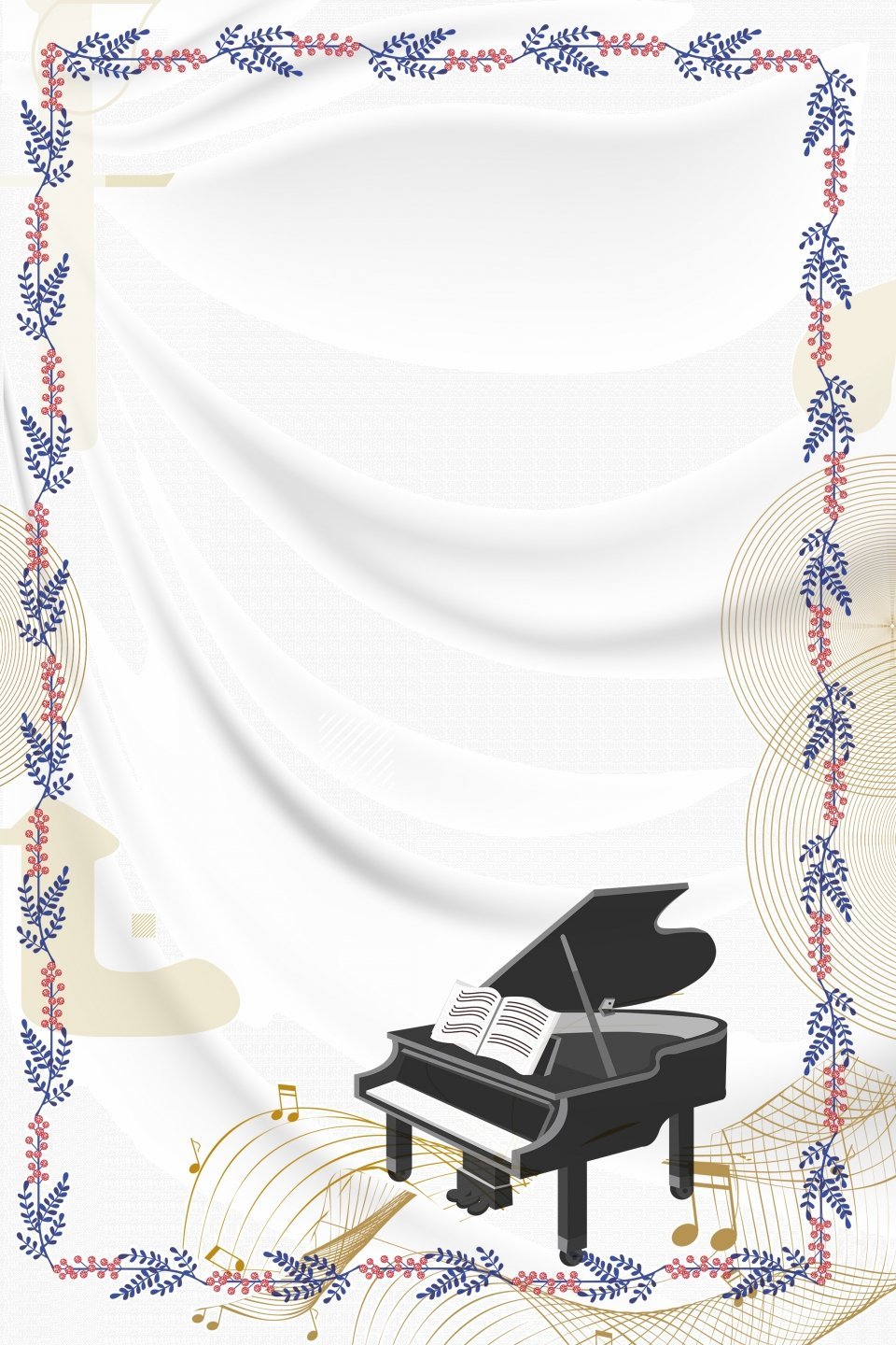 Фон для музыкального конкурса