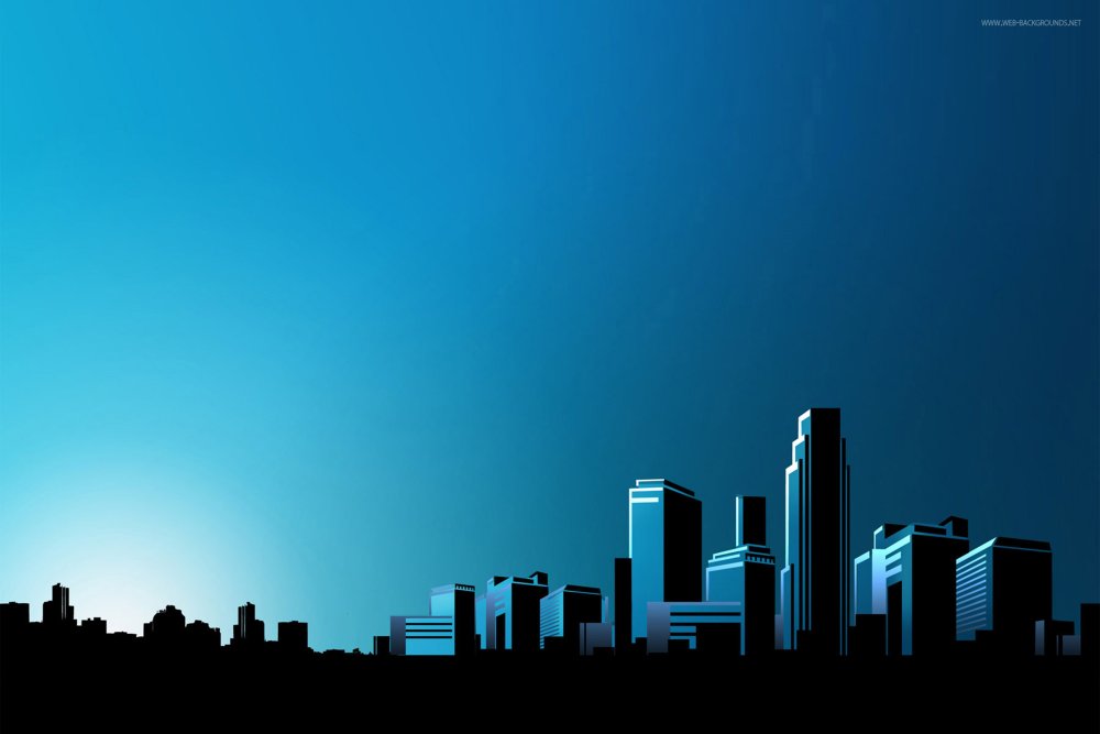 Минималистичный фон город