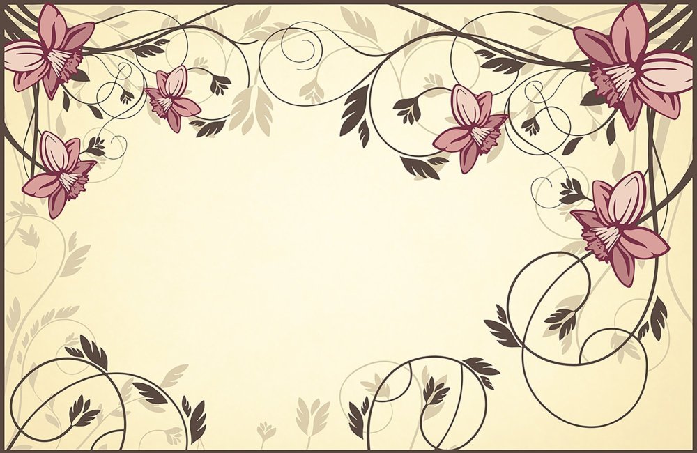 Красивый фон с узорами