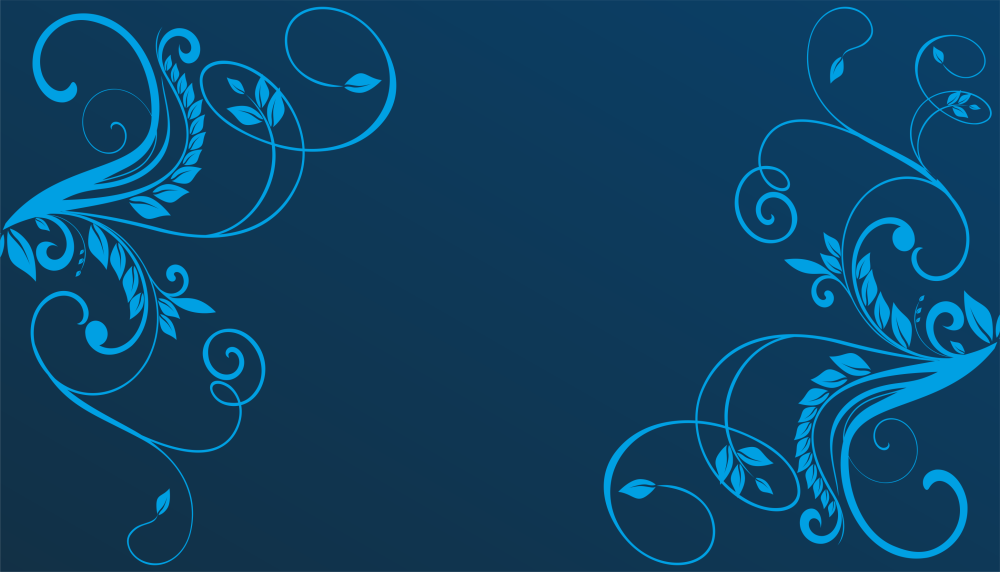 Синий фон с узорами