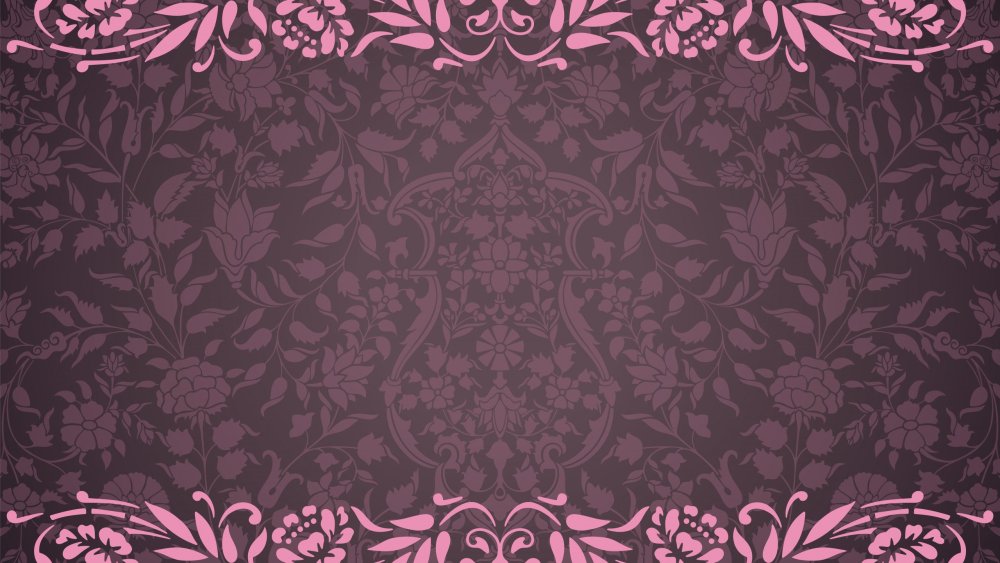 Голубой фон с узорами