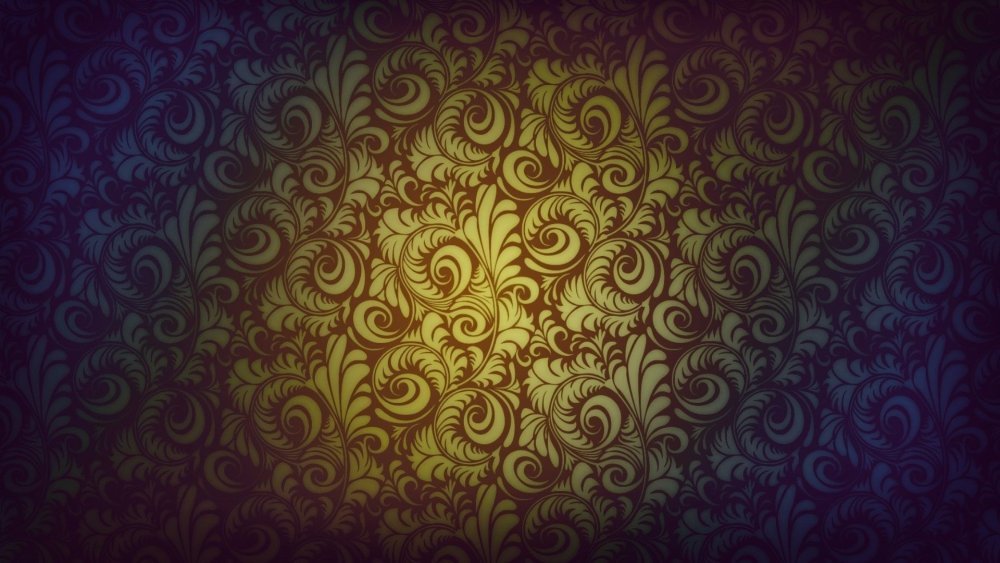 Золотая рамка орнамент