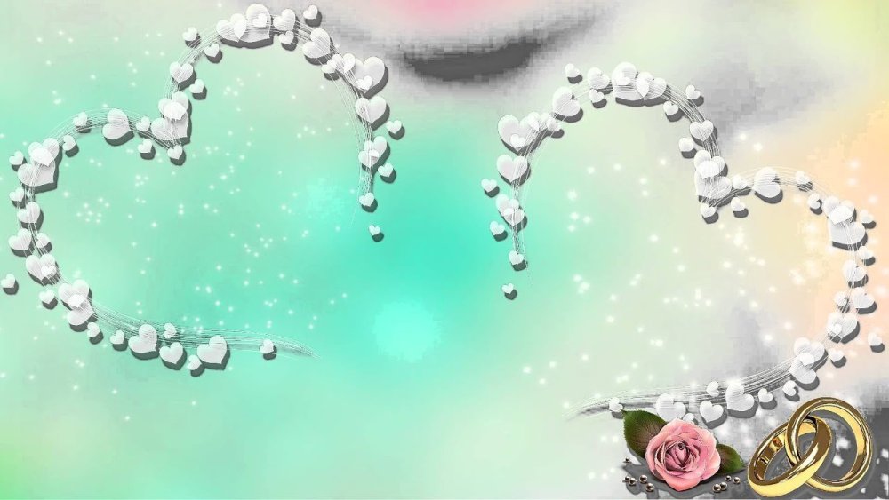 Свадебный фон для коллажа