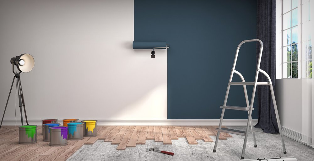 Фон для рекламы ремонта квартир