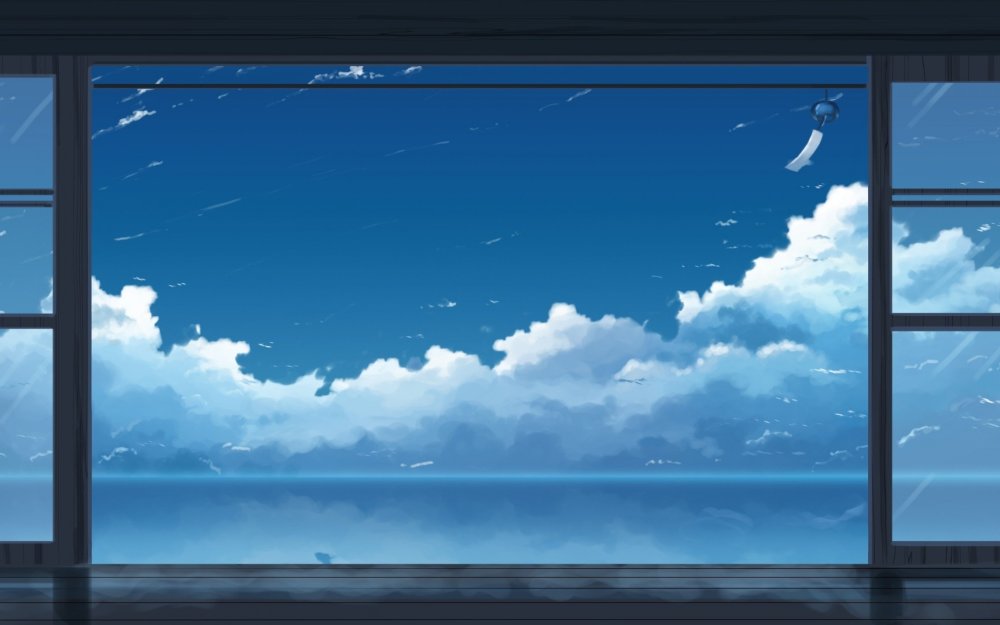 Вид из окна