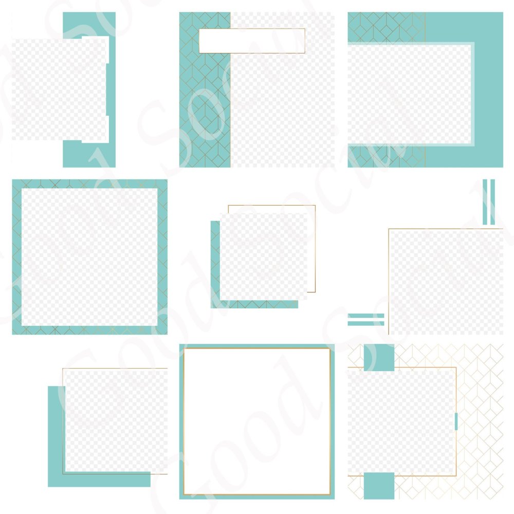 Зеленая лента на белом фоне