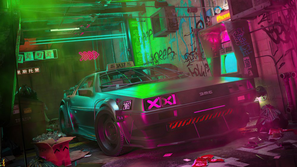 Cyberpunk 2077 Nissan Skyline