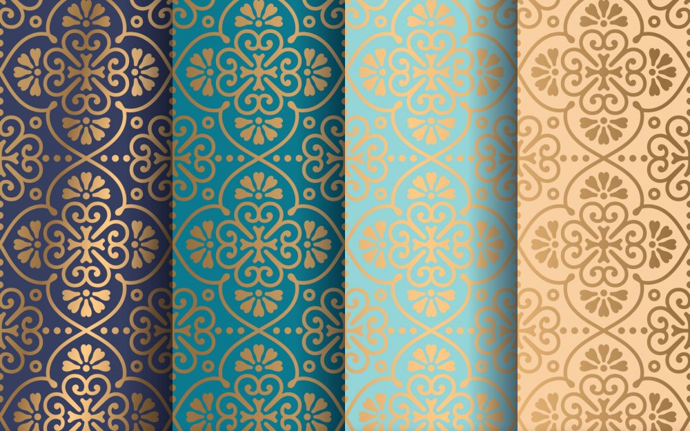 Орнаментный фон казахский