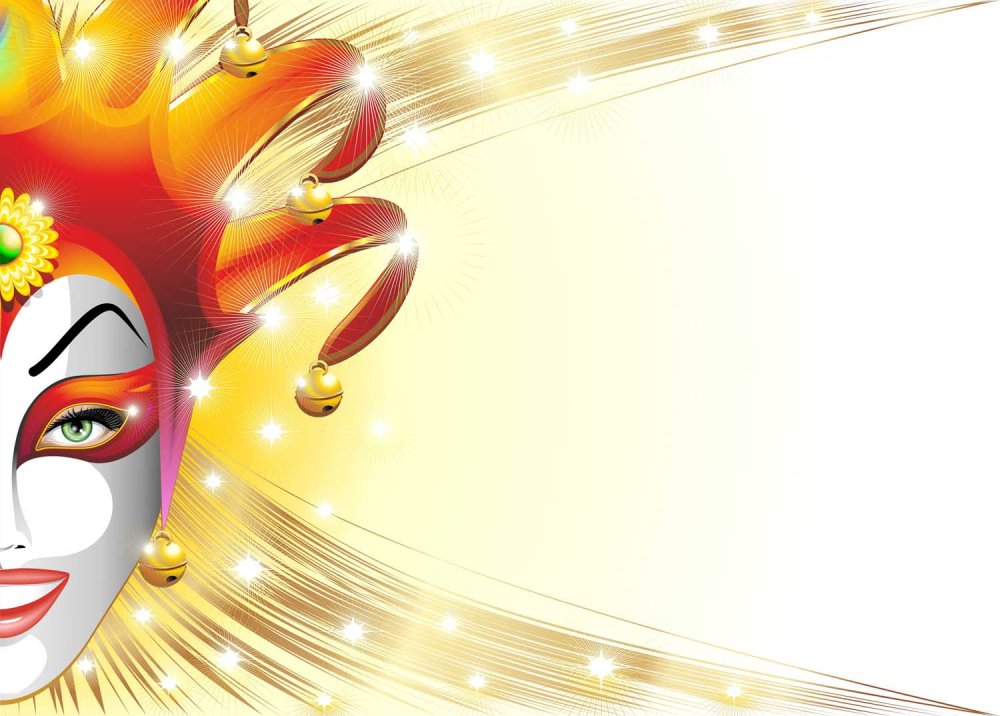 Театральные маски для афиши