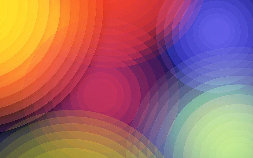 Фон круговой градиент