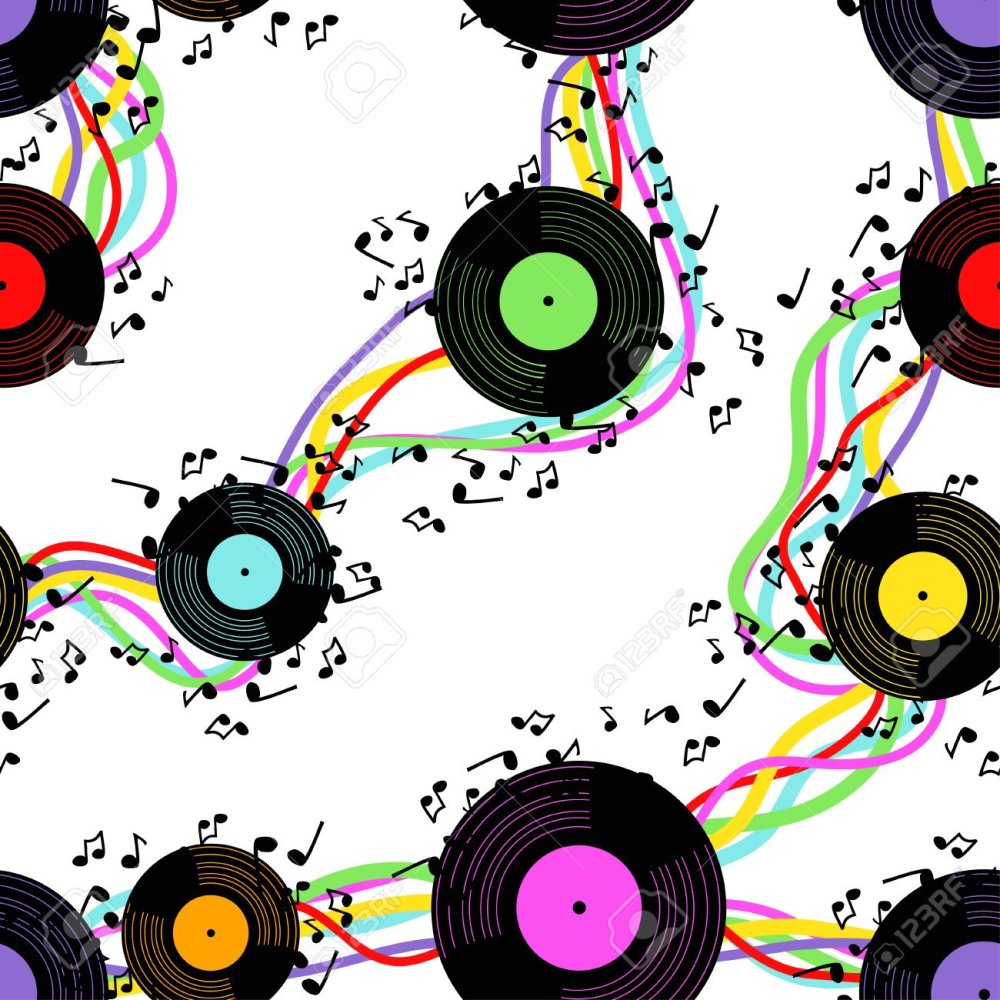 Фон для презентации в стиле Стиляги