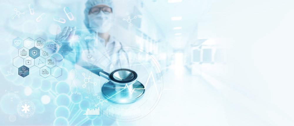 Цифровая медицина фон