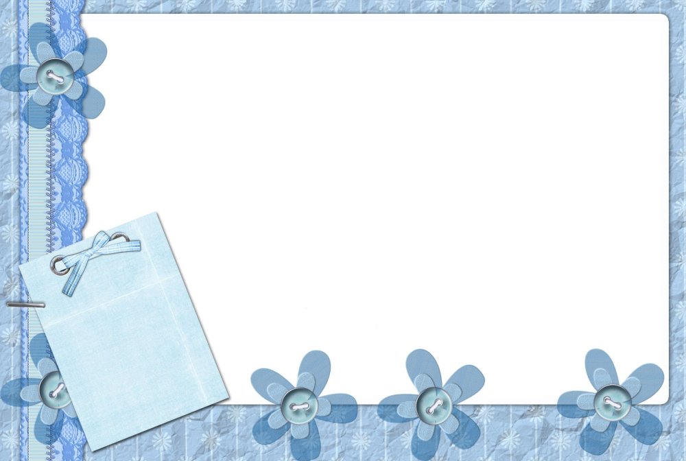 Рамка для новорожденного мальчика