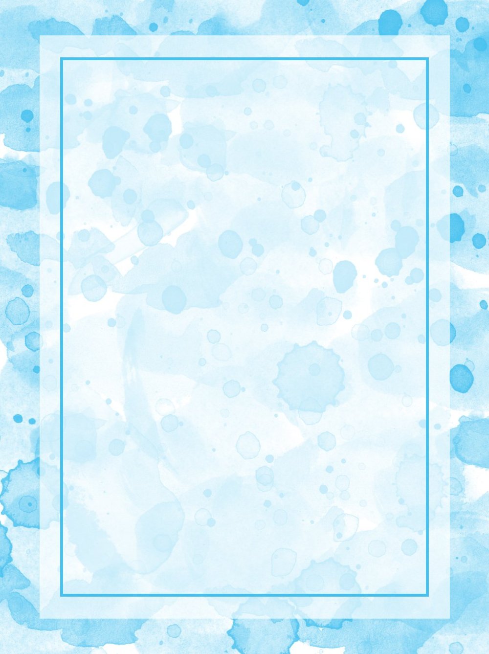 Красивый голубой фон в рамке