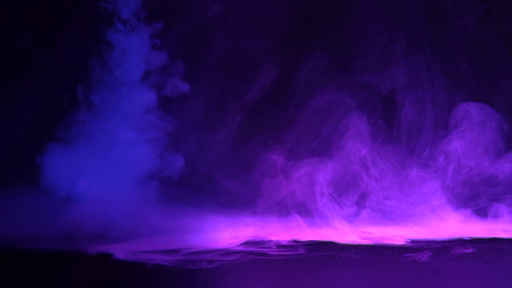 Фиолетовый дым