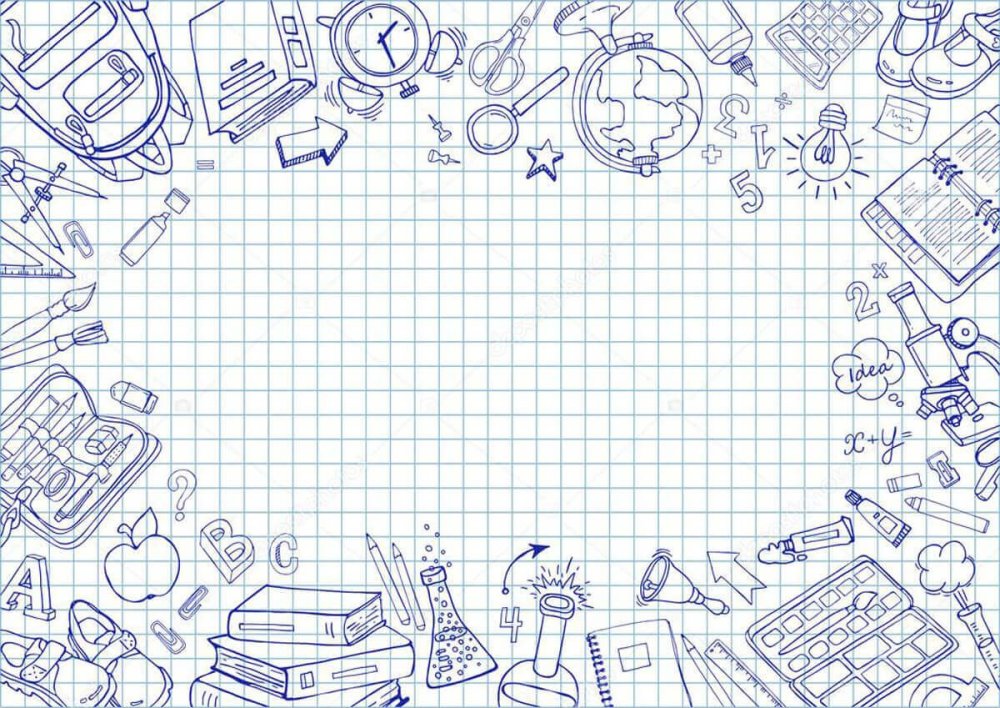 Флэт иллюстрация школа