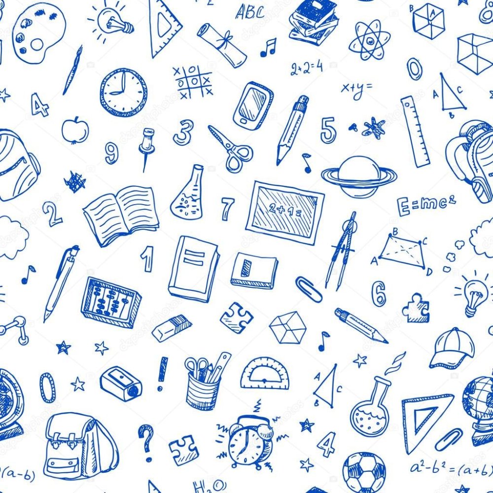 Школьные предметы для скрапбукинга