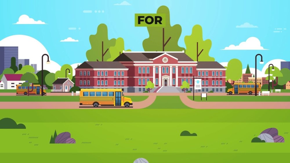 Фон улицы аниме гача лайф