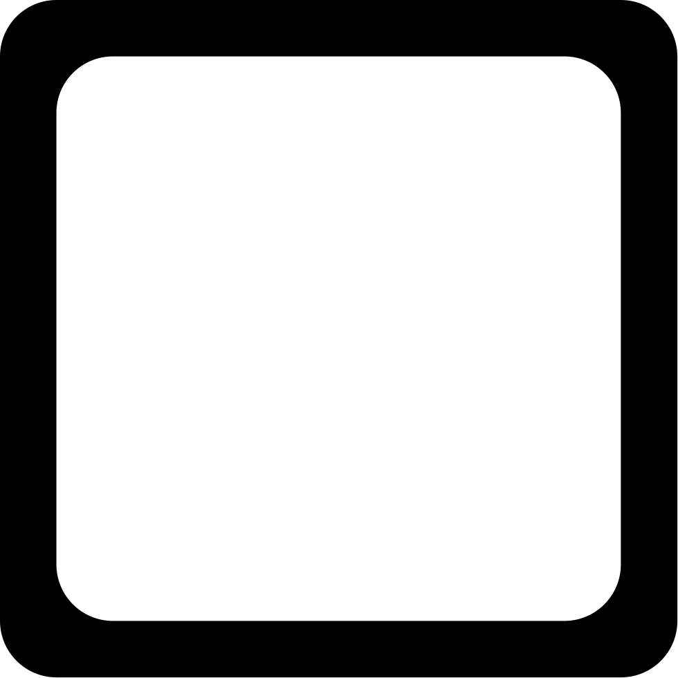 Рамка черная тонкая