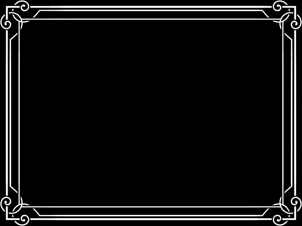 Рамка черная