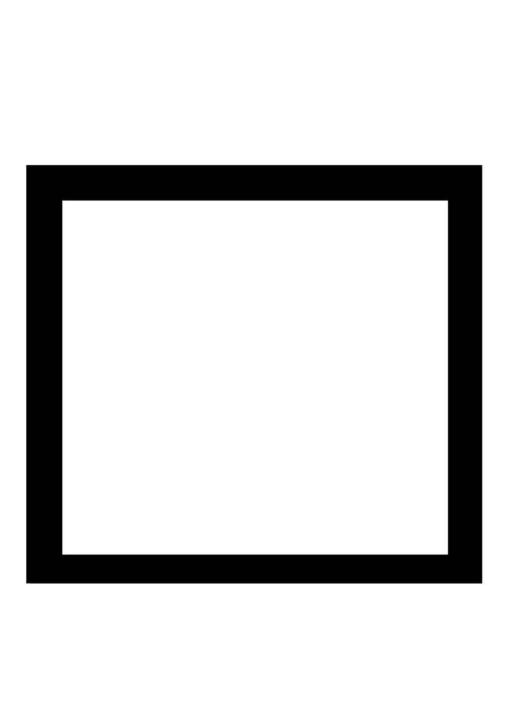 Квадрат контур