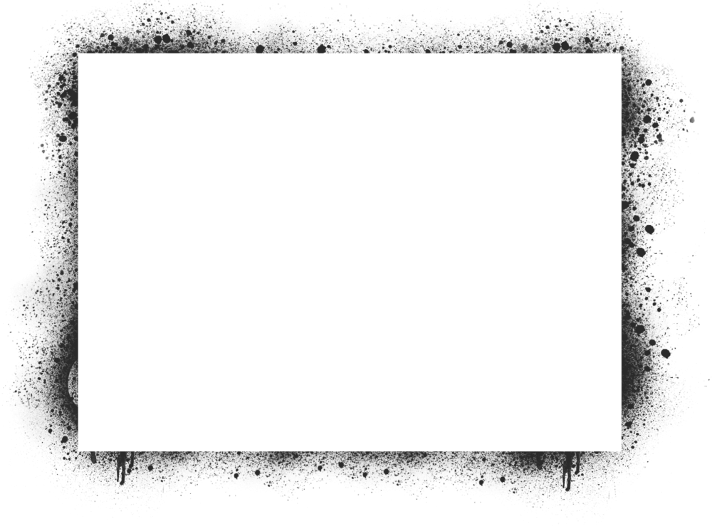 Белая рамка для фотошопа на прозрачном фоне