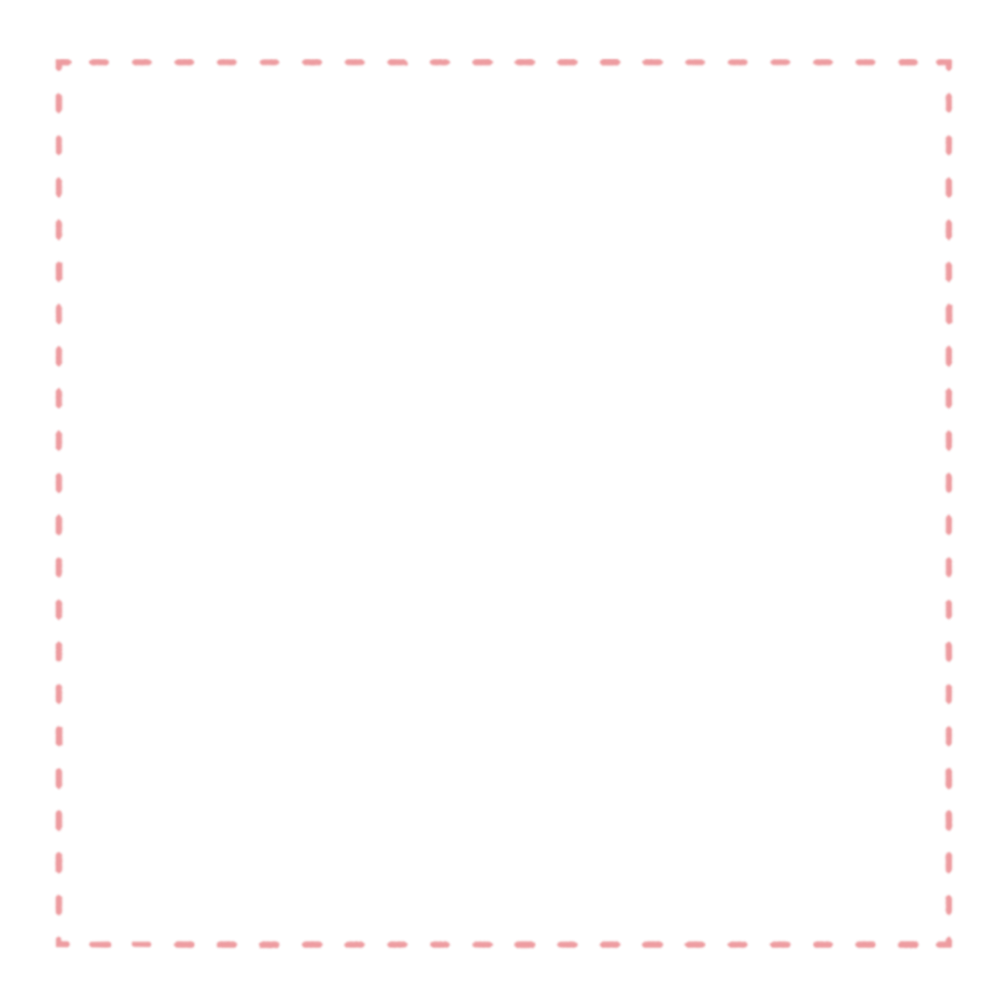 Пунктирная рамка на прозрачном фоне