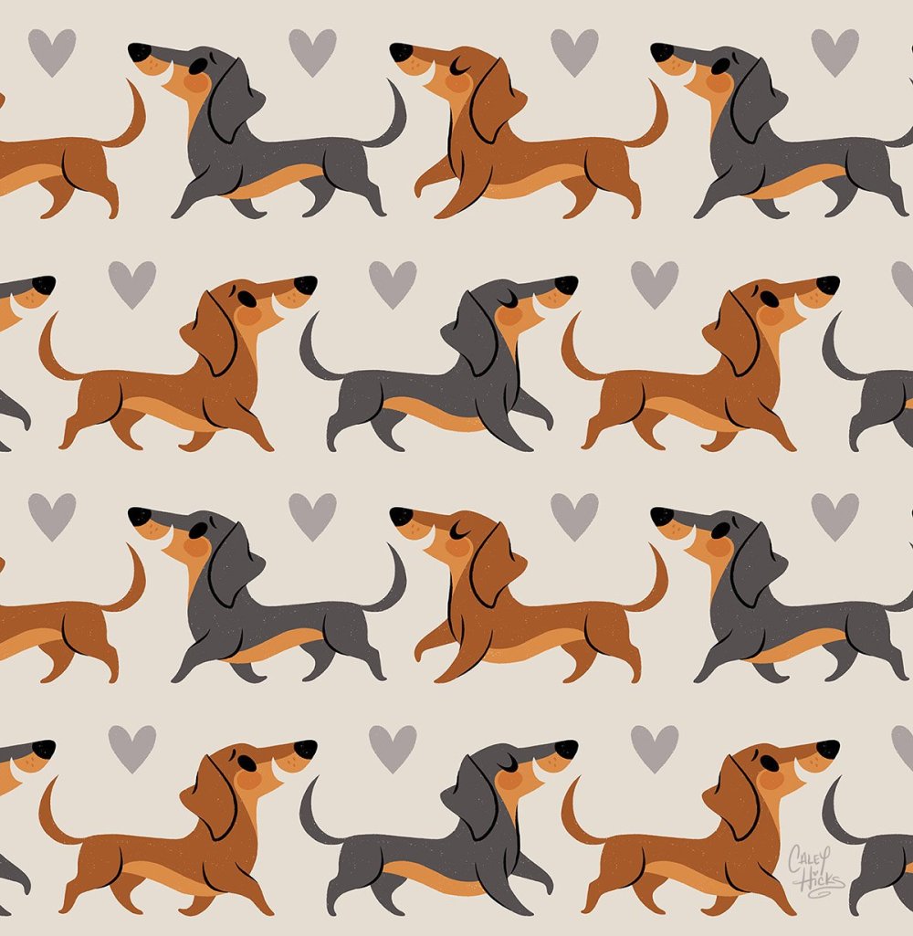 Паттерны с собаками