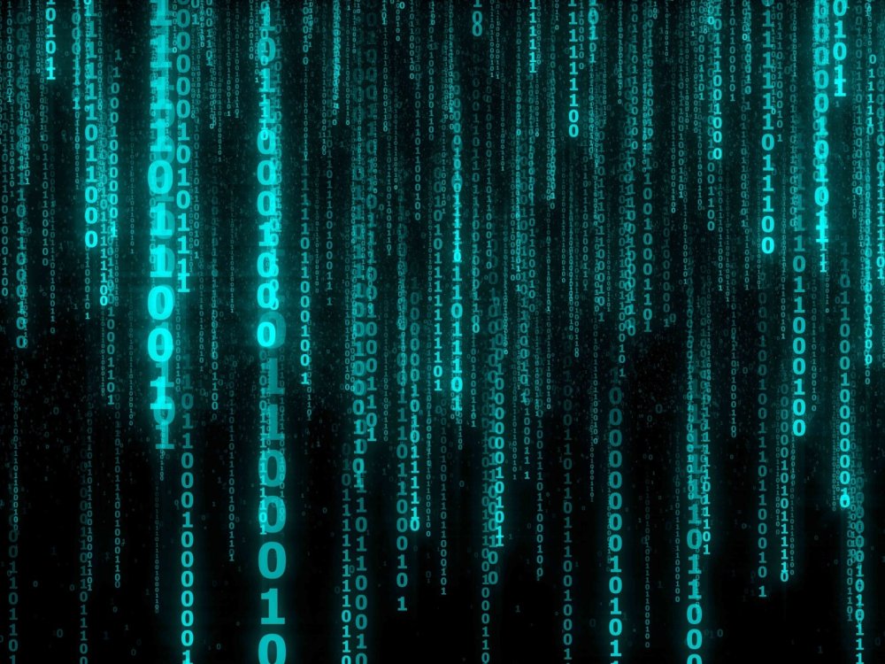 Матрица зеленые цифры