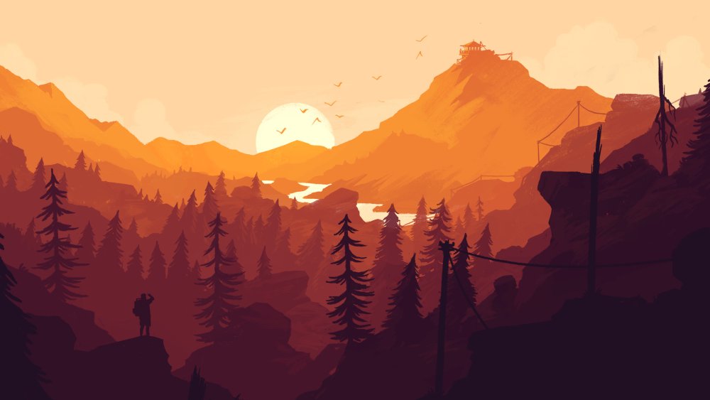 Firewatch Джулия 4k