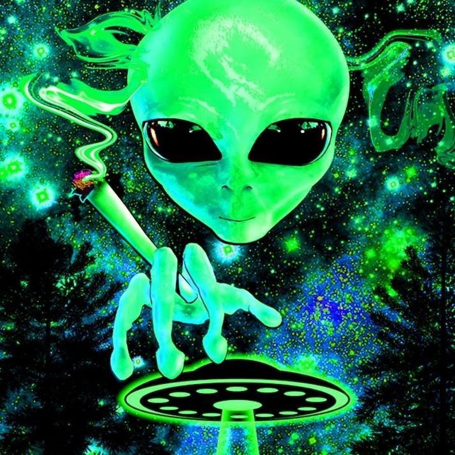 Зеленый инопланетянин