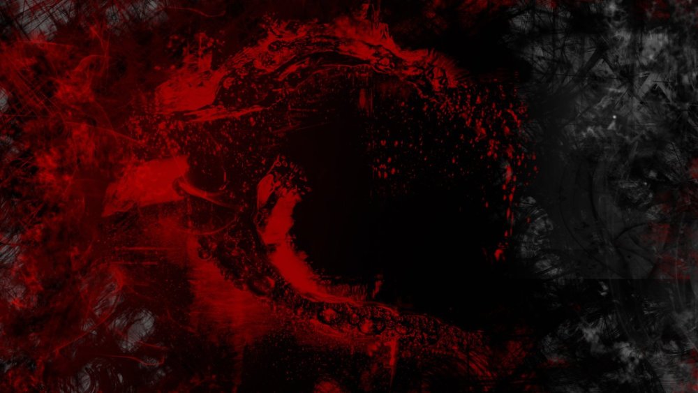 Кроваво красный