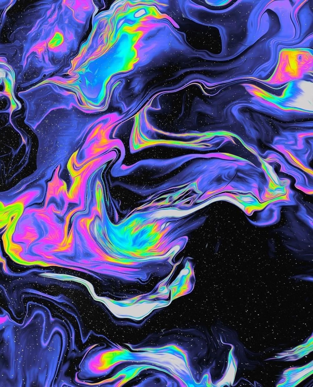 Разноцветные разводы