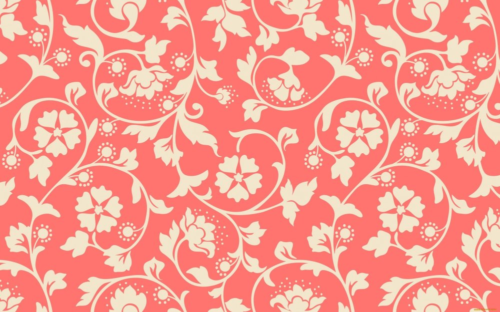 Красный орнамент