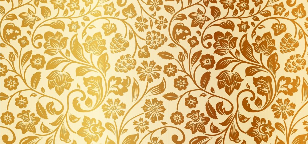 Узор золото