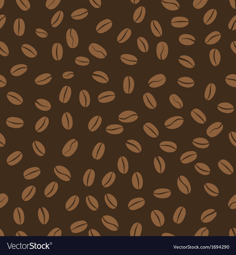Кофе зерна паттерн