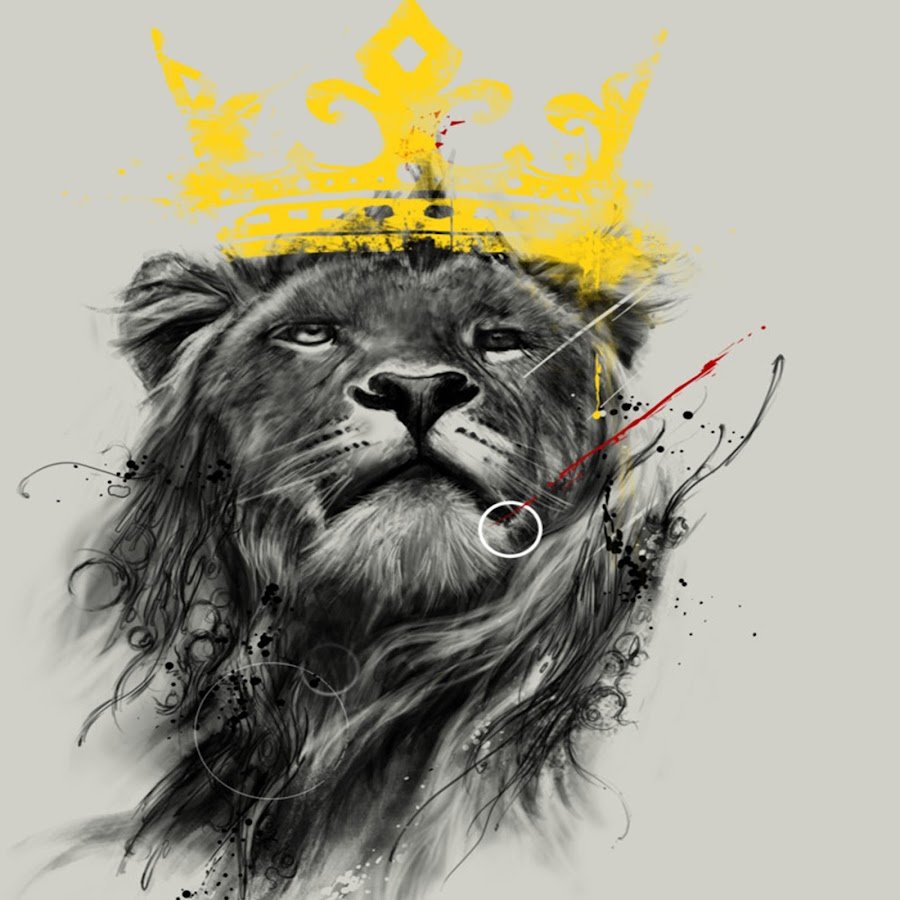 Лев дизайнерский