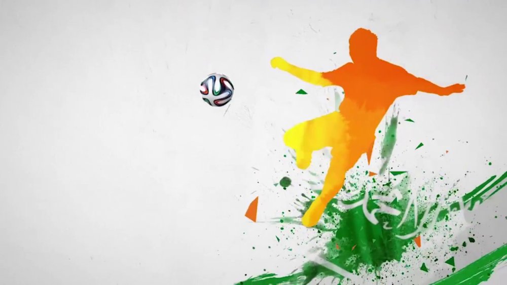 Фон для футбольного баннера