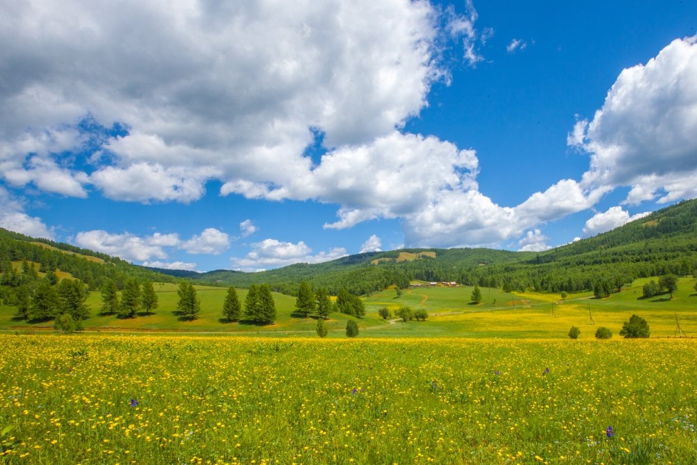 Летние пейзажи Бурятия