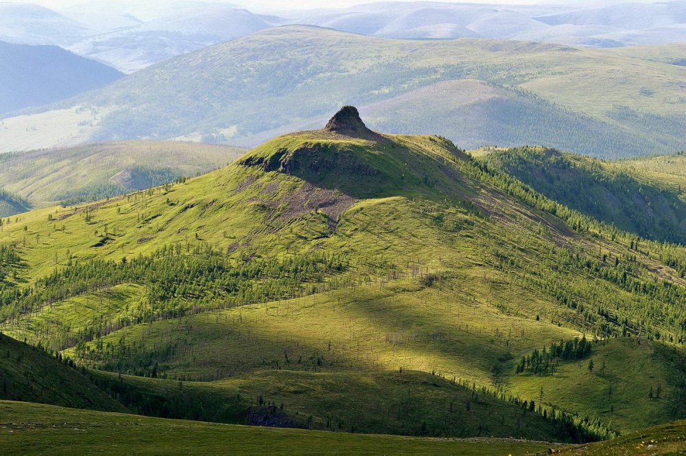 Гора Уран-душэ в Бурятии
