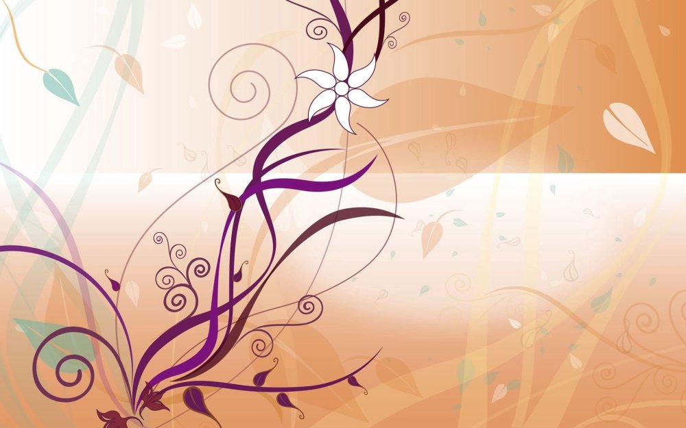 Бело зеленая абстракция