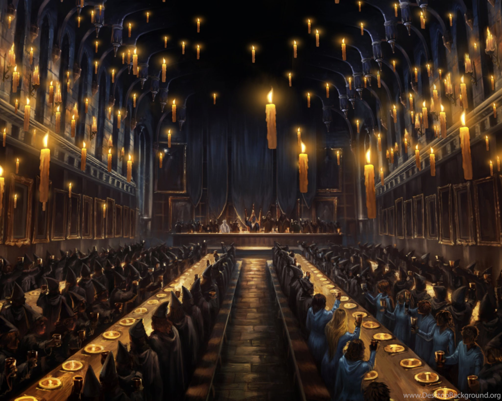 Зал Хогвартса из Гарри Поттера