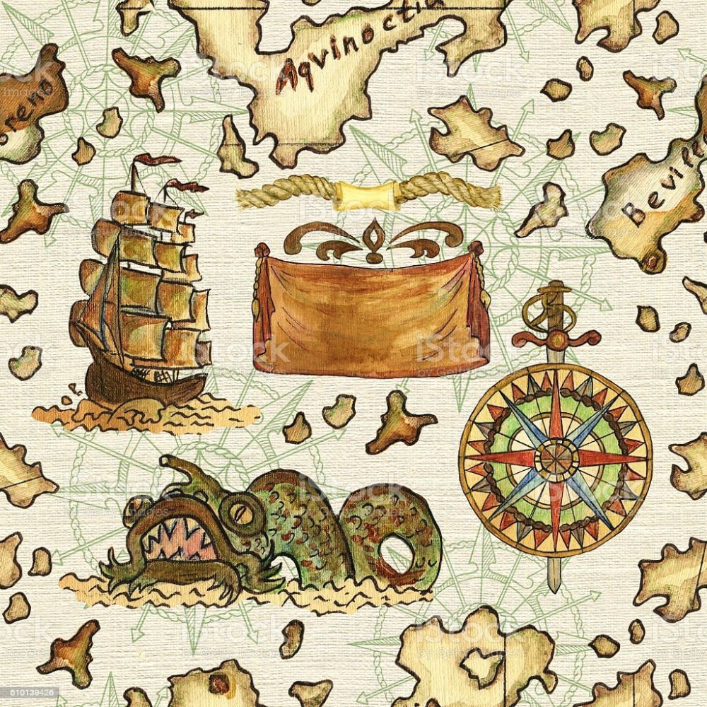 Рамка для старой карты