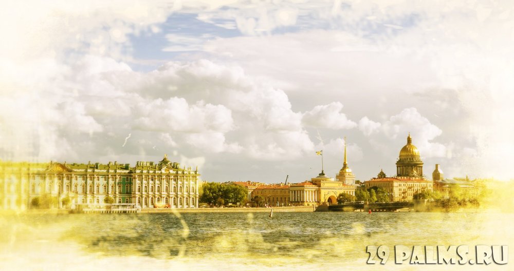 Фон Санкт-Петербург для фотошопа