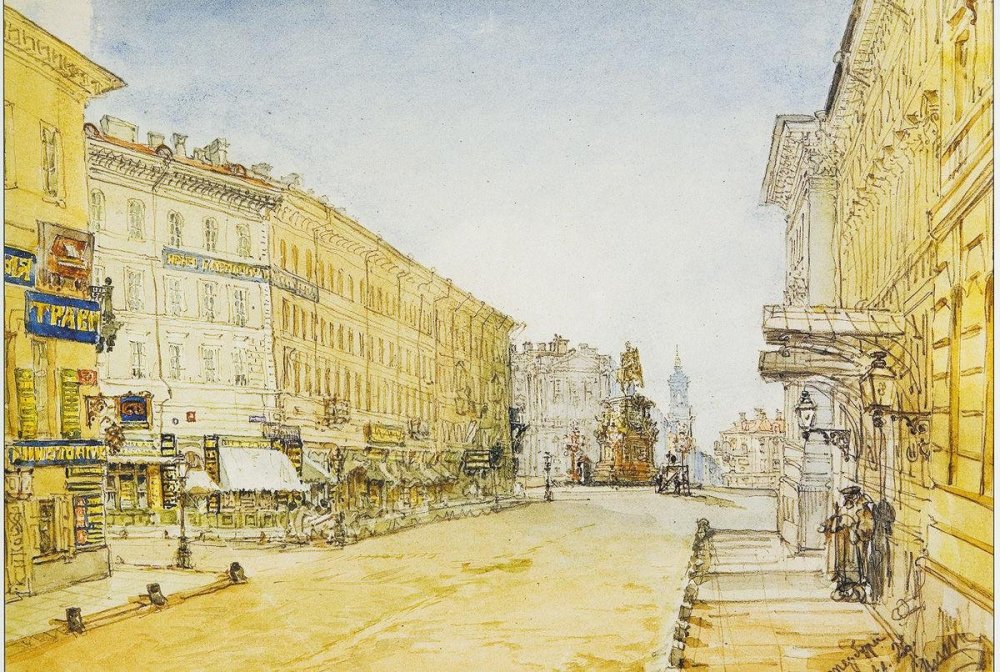 Петербург 19 века Достоевского