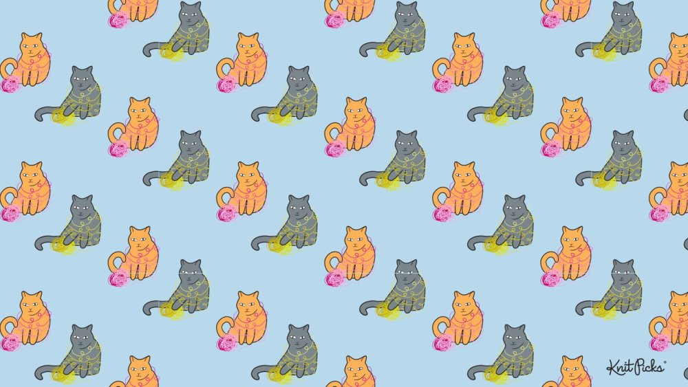 Фон с котиками