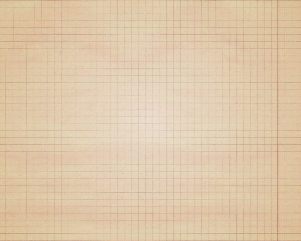 Лист тетради в крупную клетку