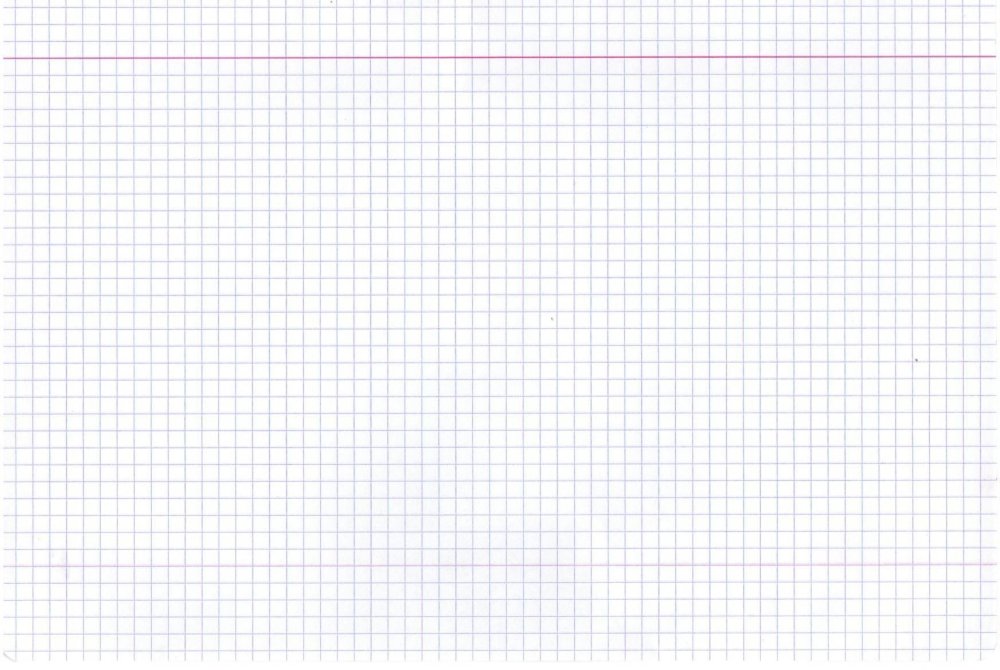 Тетрадный лист в клетку фон