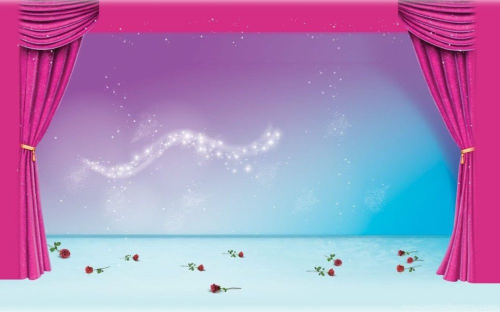 Фон детский театр