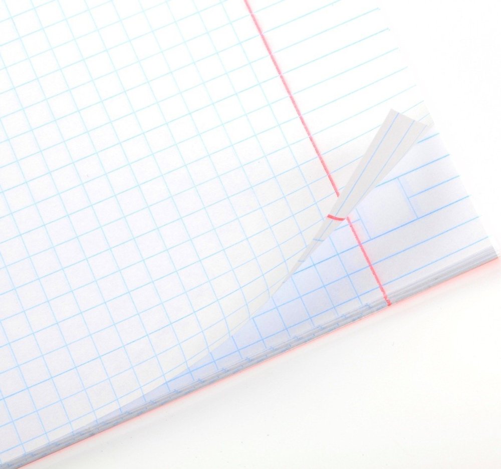 Тетрадь в клетку фон